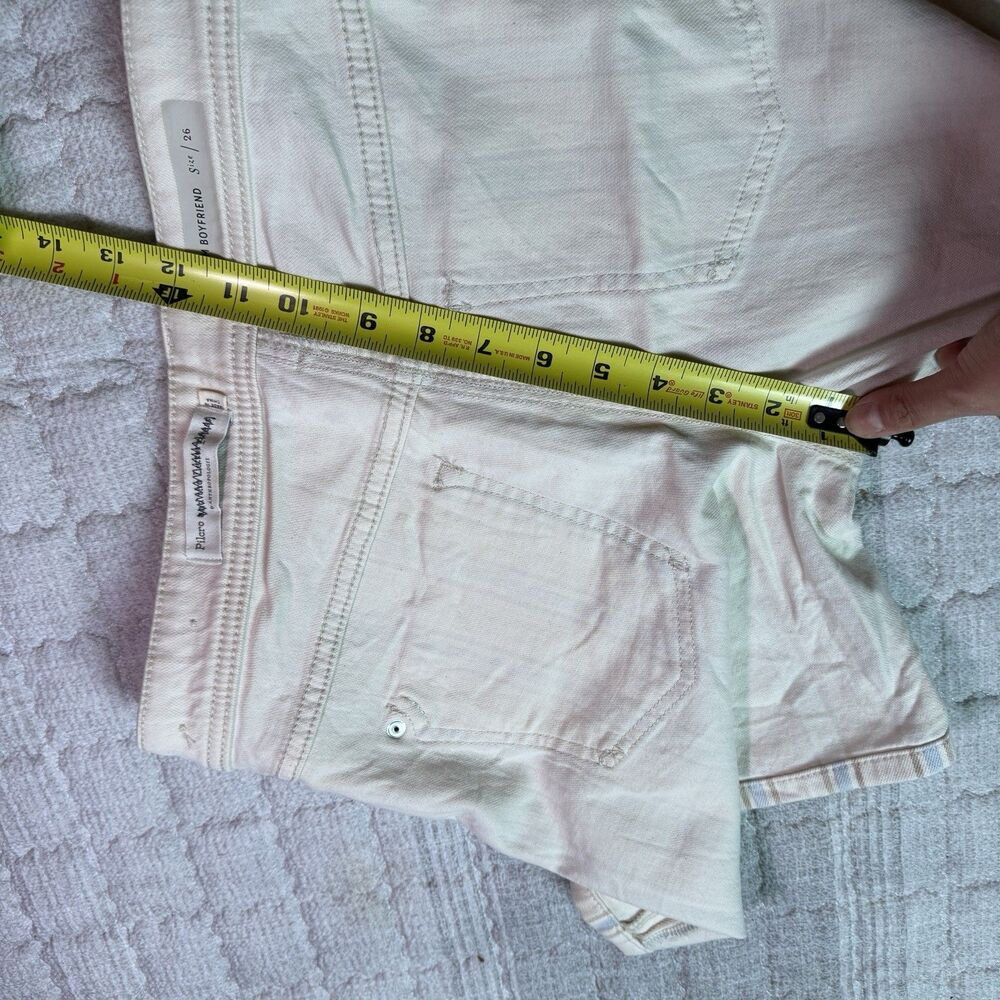 ANTHROPOLOGIE PICRO AND THE LETTERPRESS SLIM BOYFRIEND SHORTS WOMENS SIZE 26 - Picture 12 of 15